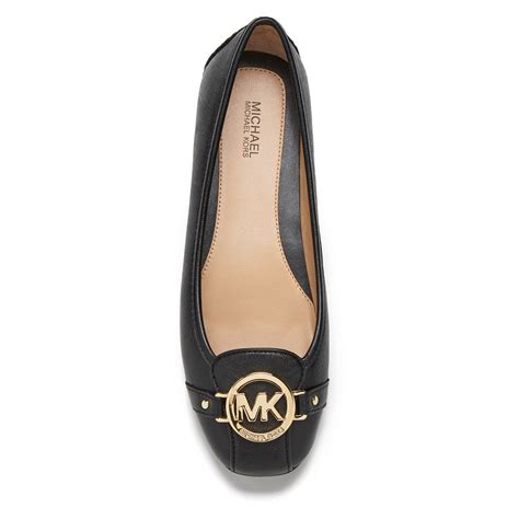 michael kors black ballet flats.